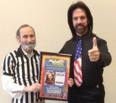 walter billy holding my card.jpg