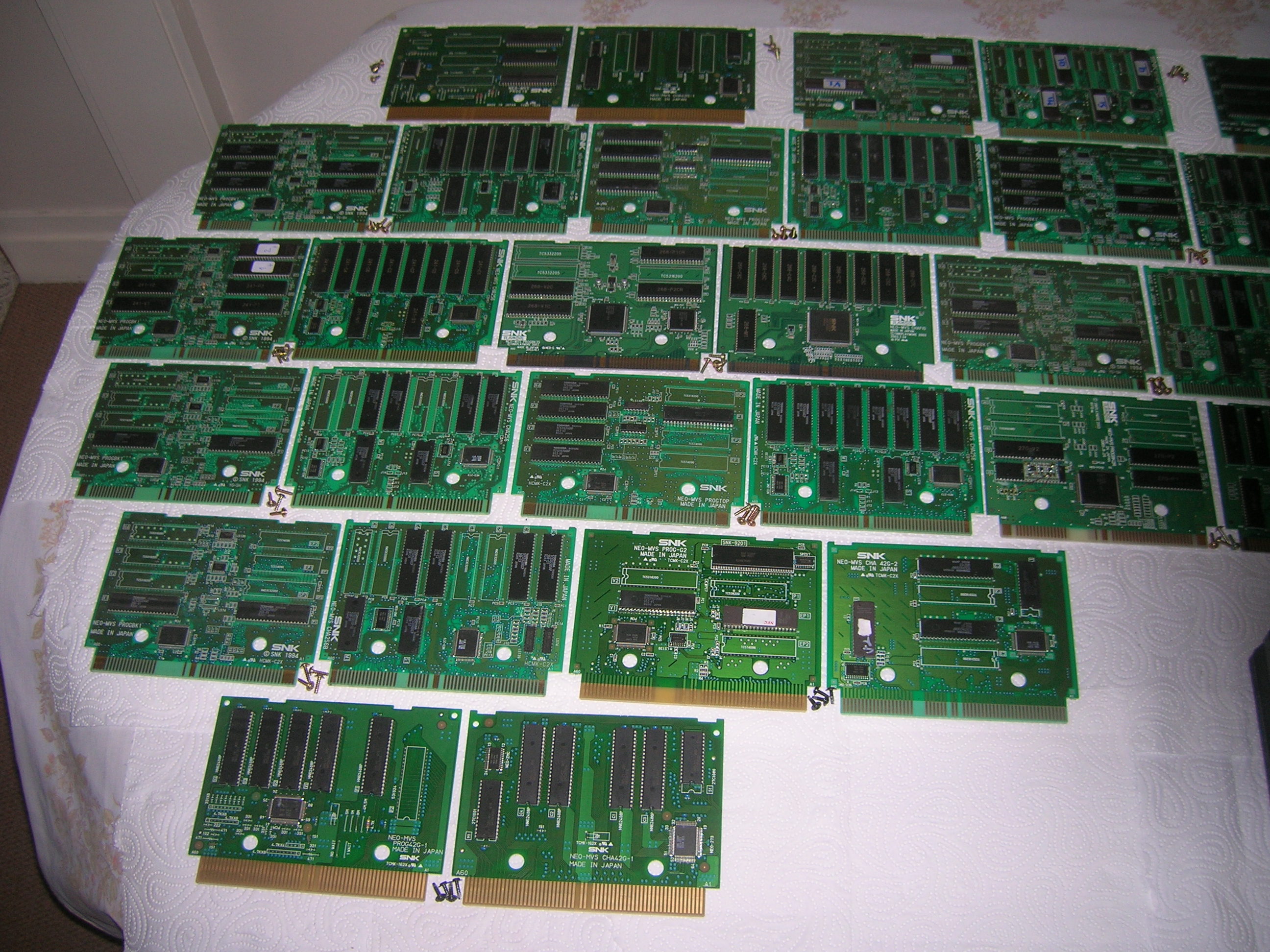 Neo Geo MVS collection | ukVac: UK's Video Arcade Collecting
