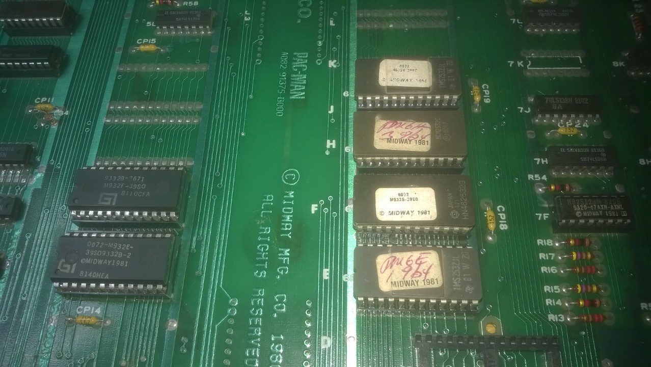Pacman ROMs | ukVac: UK's Video Arcade Collecting