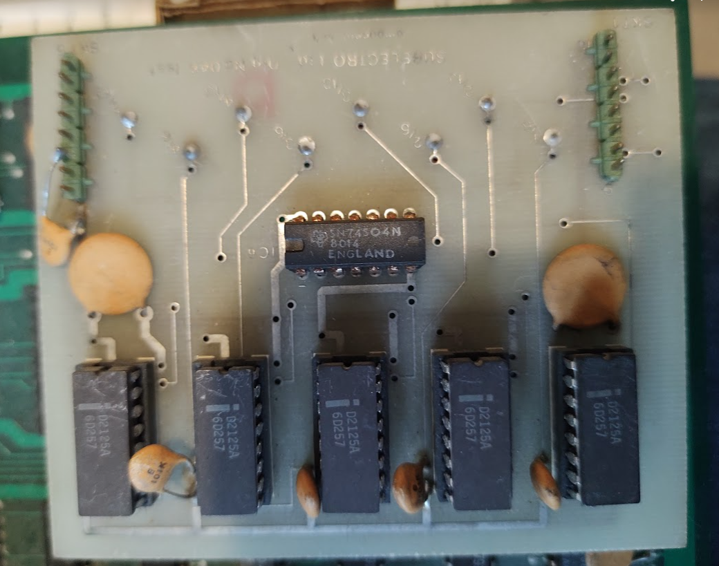 Galaxian Attack/Sprite RAM Replacements | ukVac: UK's Video Arcade ...