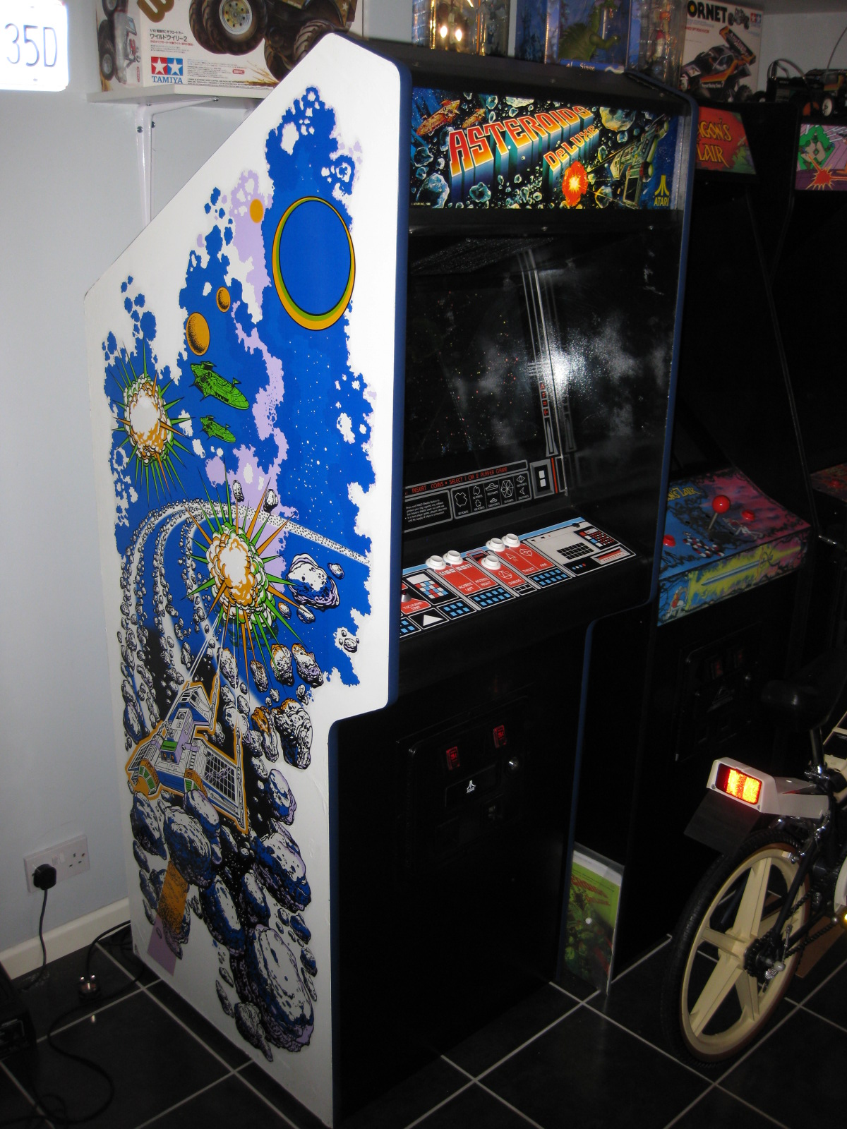 ATARI Asteroids Deluxe restoration | ukVac: UK's Video Arcade Collecting
