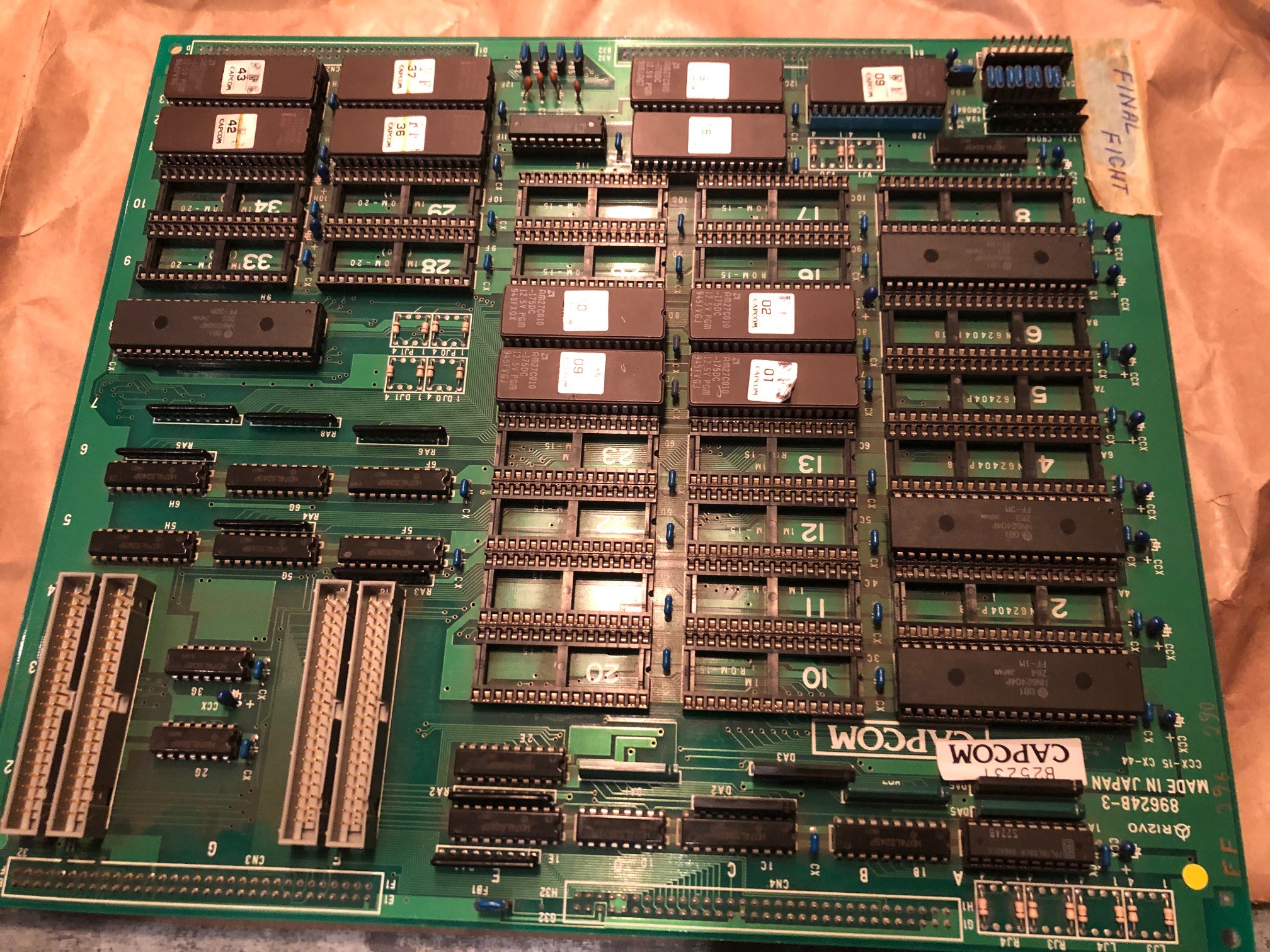 CPS1 Graphics Issues | ukVac: UK's Video Arcade Collecting